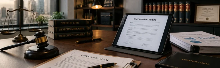 Qué es la CONDUSEF: Imagen de un documento sobre un escritorio y a lado un mallete de juez que hace referencia a que la CONDUSEF puede ayudar contra la aseguradora